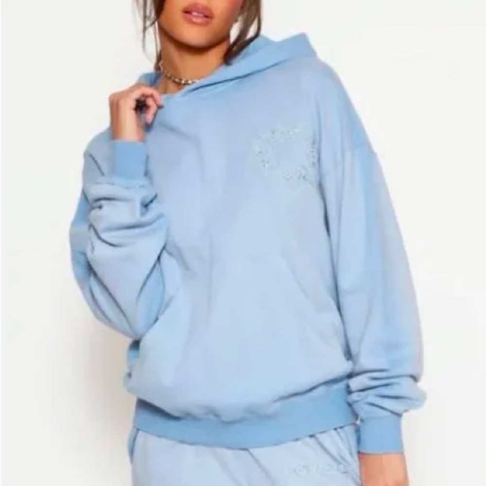 Light Blue Boys Lie Hoodie